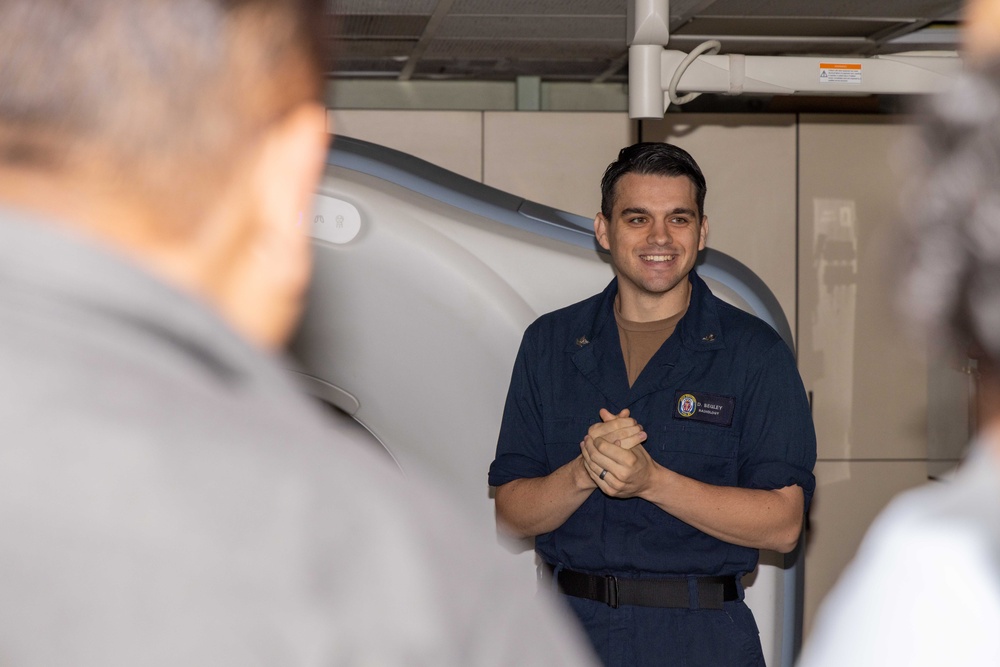 CP25 Trinidad and Tobago Ministry of Health tour Aboard USNS Comfort