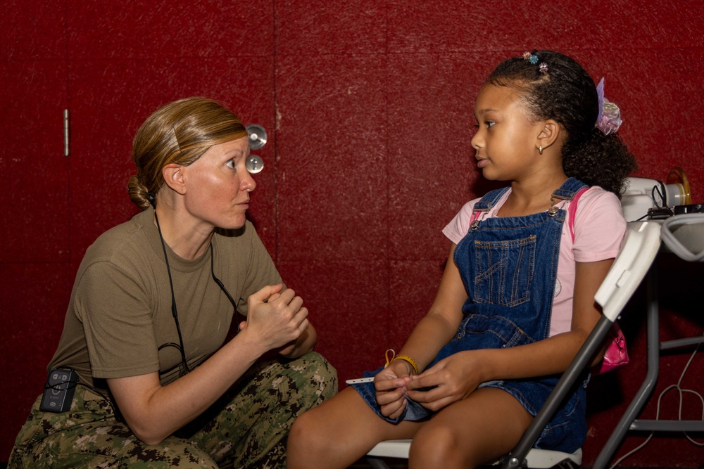 CP25 Port of Spain Medsite Operations and Distinguished Visitors