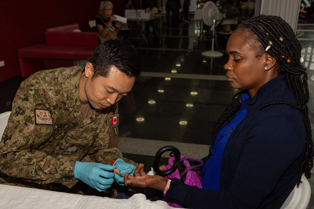 CP25 Port of Spain Medsite Operations and Distinguished Visitors