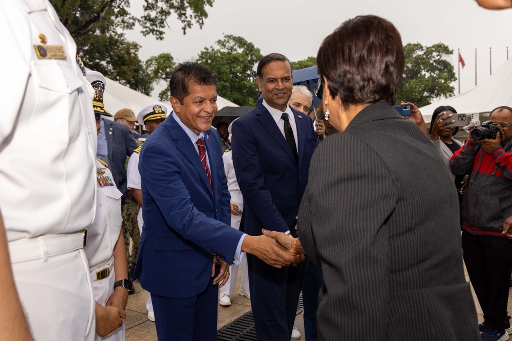 CP25 Port of Spain Medsite Operations and Distinguished Visitors