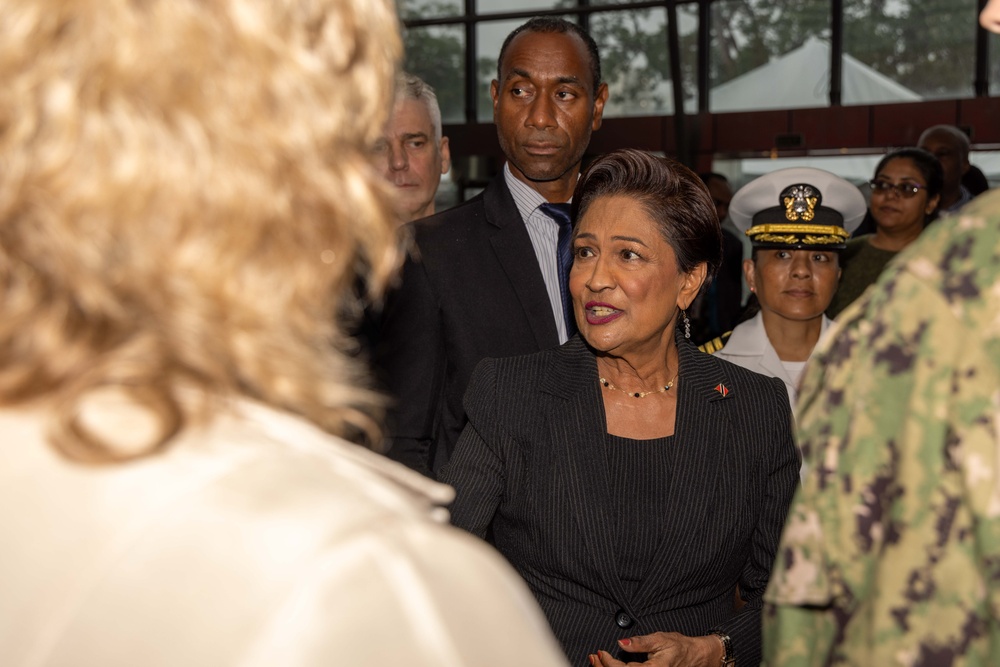 CP25 Port of Spain Medsite Operations and Distinguished Visitors