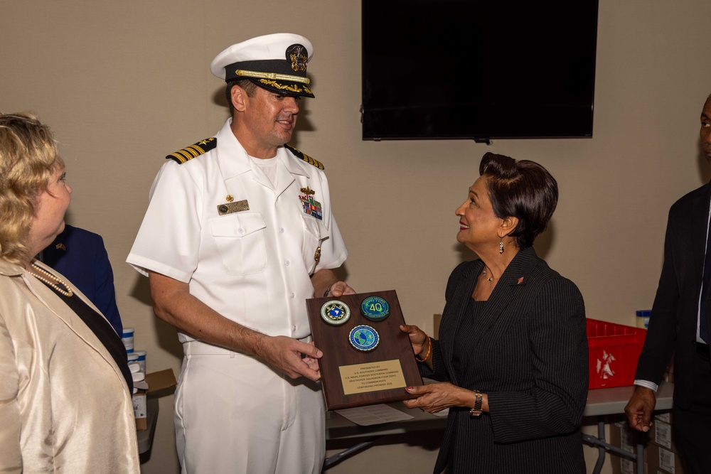 CP25 Port of Spain Medsite Operations and Distinguished Visitors
