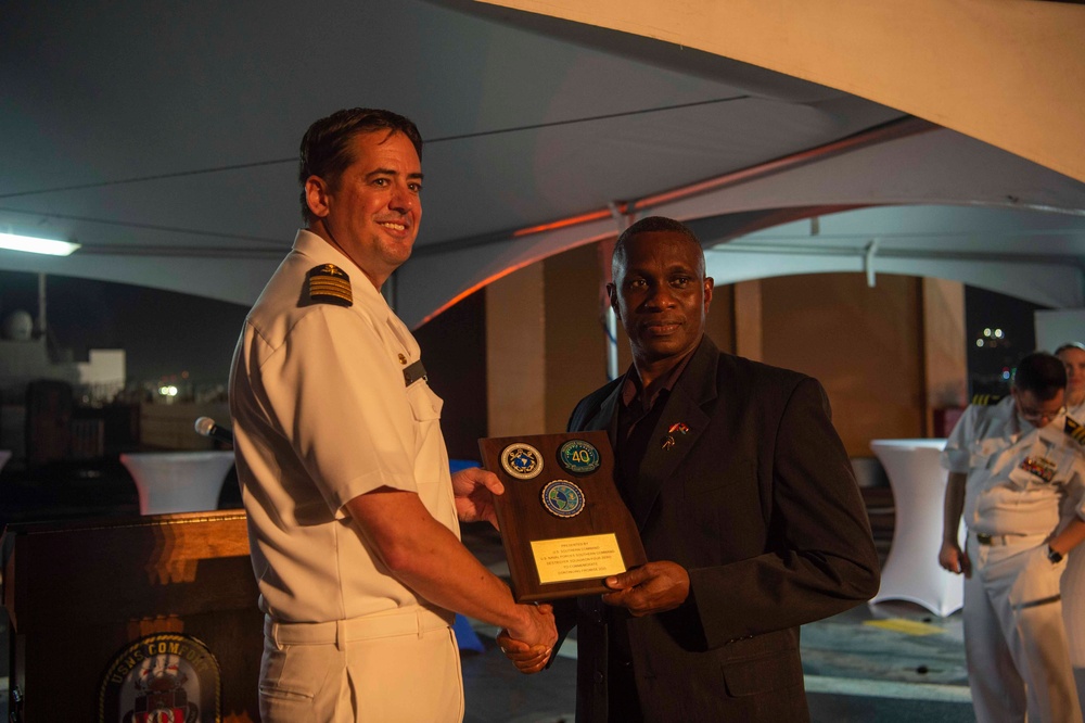 CP25 Distinguished Visitor Reception in Port of Spain, Trinidad