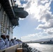 USS Carl Vinson Departs Pearl Harbor