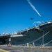 Blue Angels fly over USS Carl Vinson