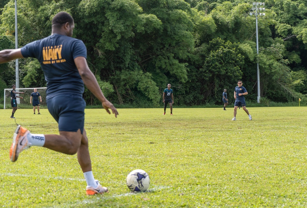CP25 ComRel Soccer Match Port of Spain, Trinidad