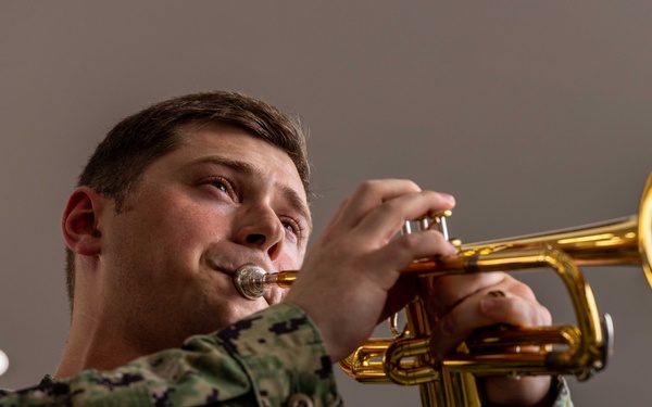 CP25 USFF Band Performs at the C3 Mall in San Fernando