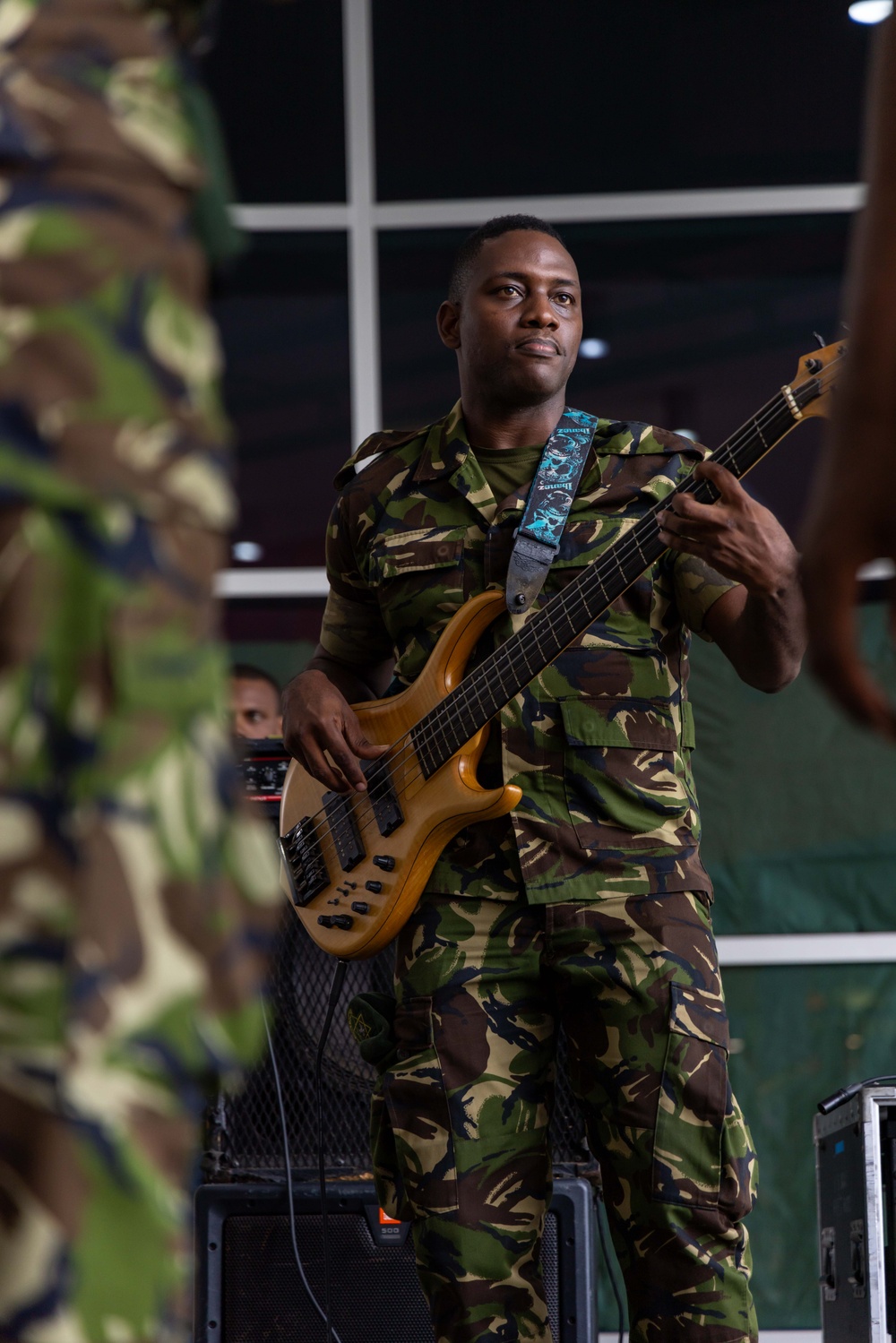 CP25 USFF Band Performs at the C3 Mall in San Fernando