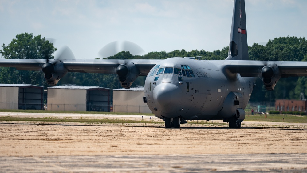 C-130 and MQ-9 forward deploy to Battle Creek Air National Guard Base during Northern Strike 25-2