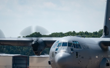 C-130 and MQ-9 forward deploy to Battle Creek Air National Guard Base during Northern Strike 25-2