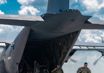 C-130 and MQ-9 forward deploy to Battle Creek Air National Guard Base during Northern Strike 25-2
