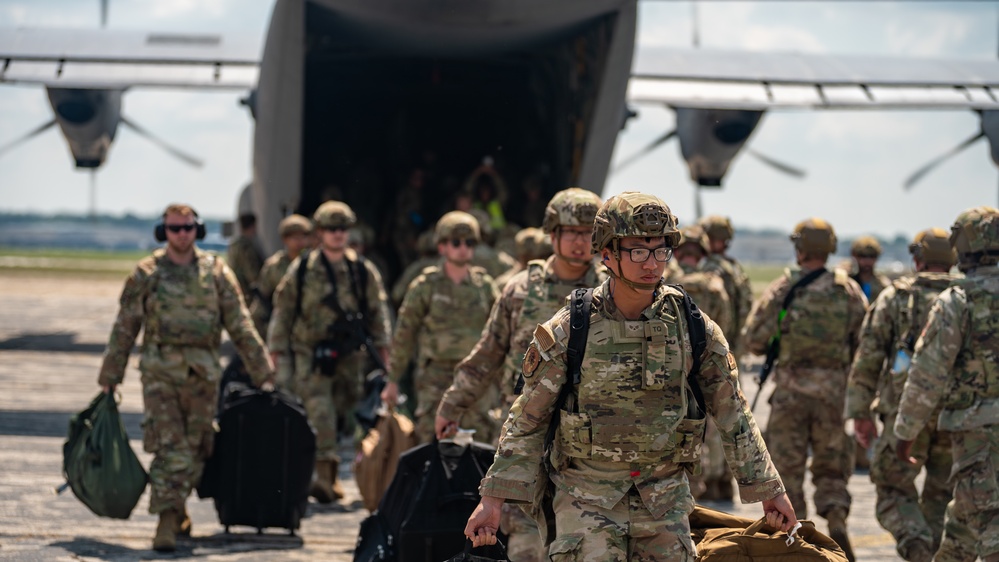 C-130 and MQ-9 forward deploy to Battle Creek Air National Guard Base during Northern Strike 25-2