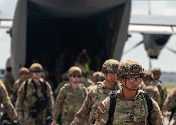 C-130 and MQ-9 forward deploy to Battle Creek Air National Guard Base during Northern Strike 25-2