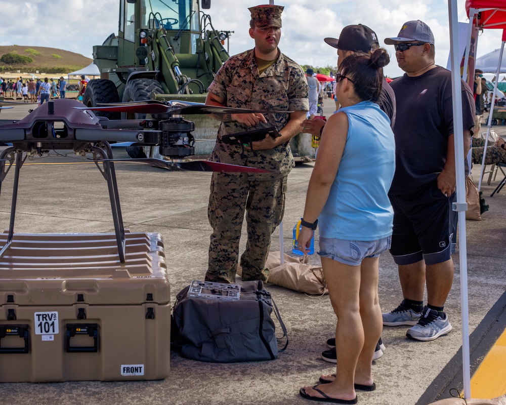 3d MLR represents at the  Kaneohe Bay Air Show