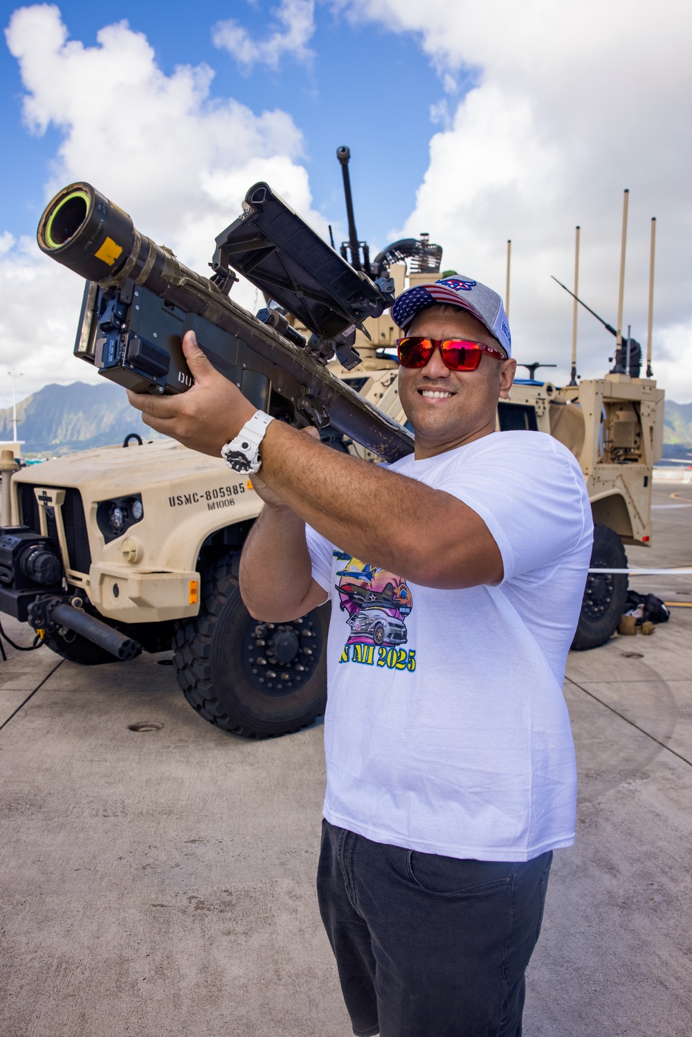 3d MLR represents at the  Kaneohe Bay Air Show