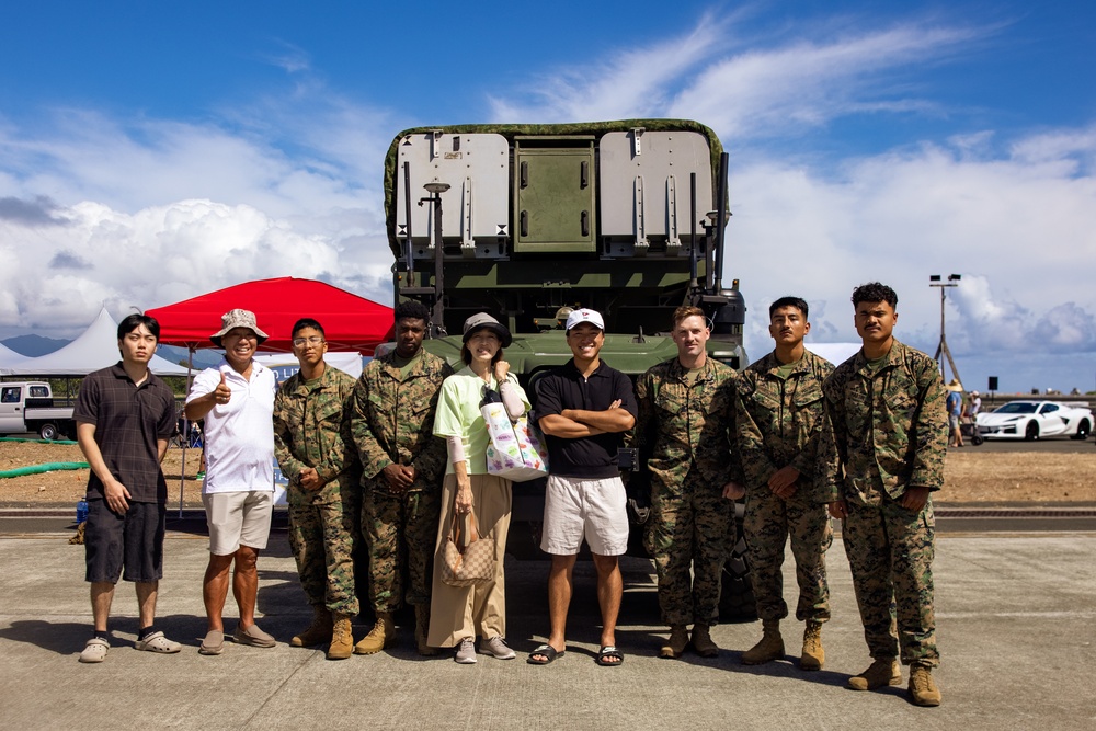 3d MLR represents at the  Kaneohe Bay Air Show