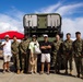 3d MLR represents at the  Kaneohe Bay Air Show