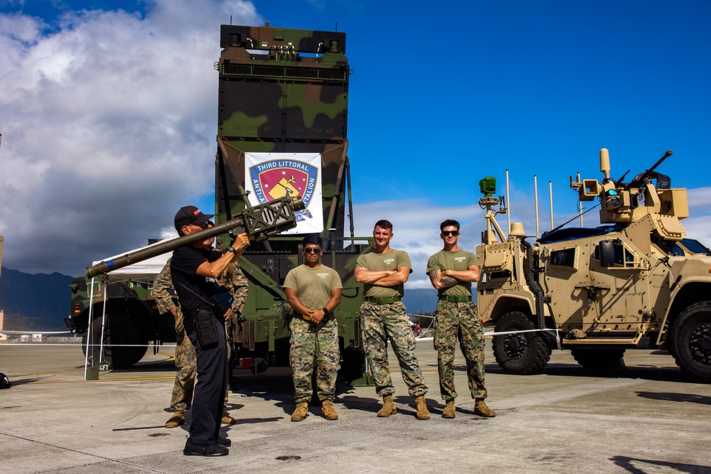 3d MLR represents at the  Kaneohe Bay Air Show