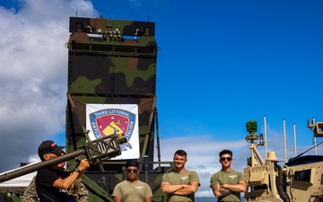 3d MLR represents at the  Kaneohe Bay Air Show