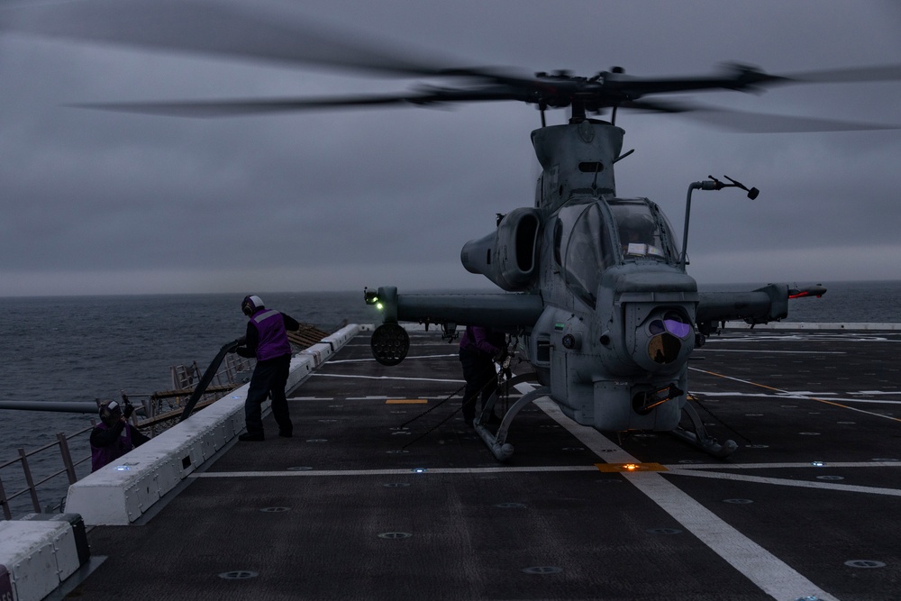 Air Operations Aboard USS Somerset (LPD 25)