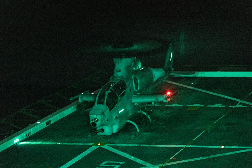 Air Operations Aboard USS Somerset (LPD 25)