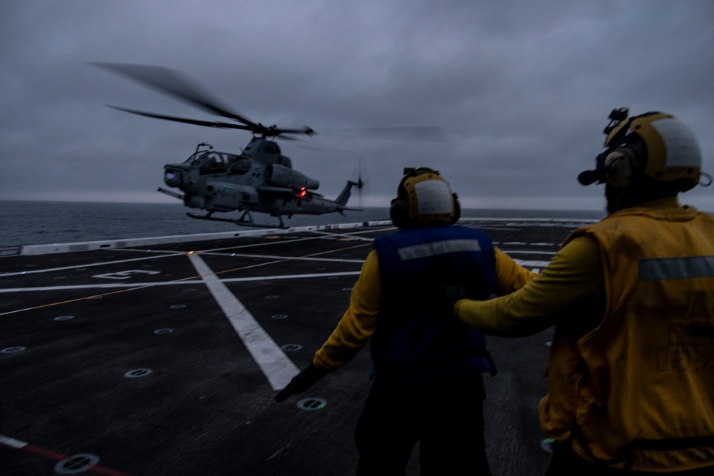 Air Operations Aboard USS Somerset (LPD 25)