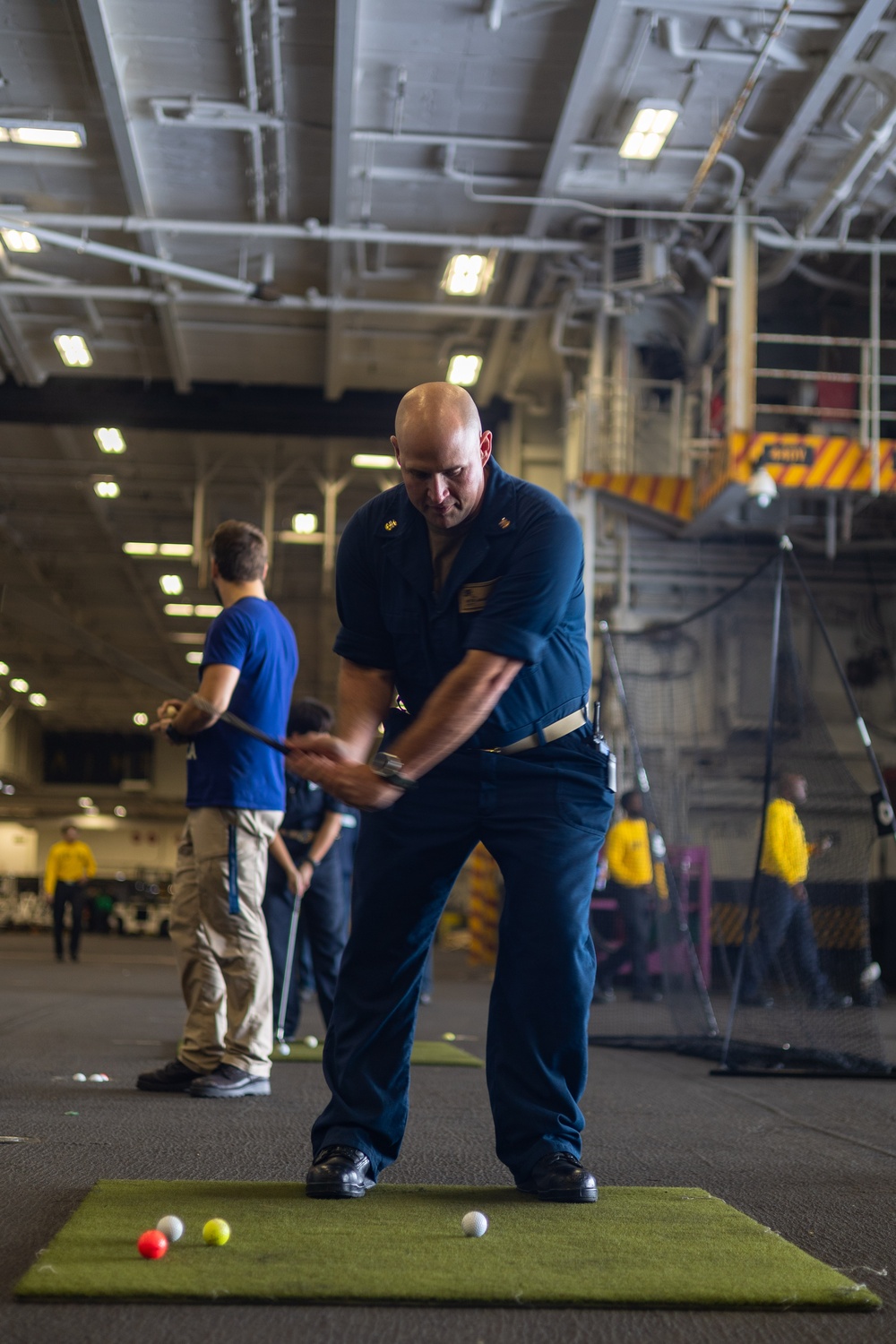 USS Theodore Roosevelt Golf