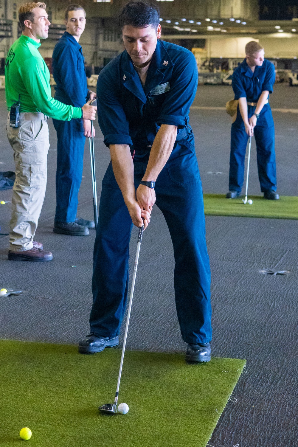 USS Theodore Roosevelt Golf