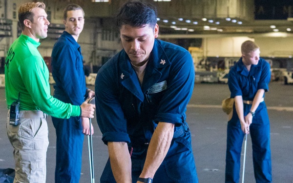USS Theodore Roosevelt Golf