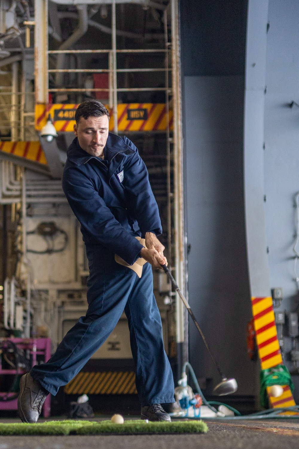 USS Theodore Roosevelt Golf