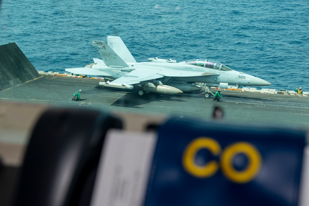 Nimitz CO's Final Flight