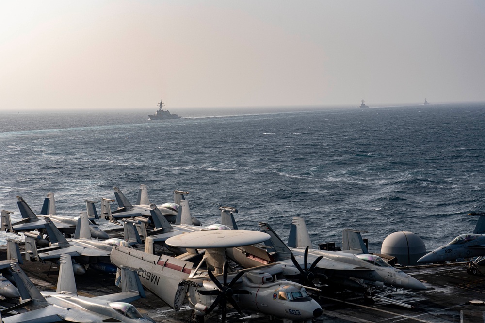 Nimitz Conducts Strait of Hormuz Transit
