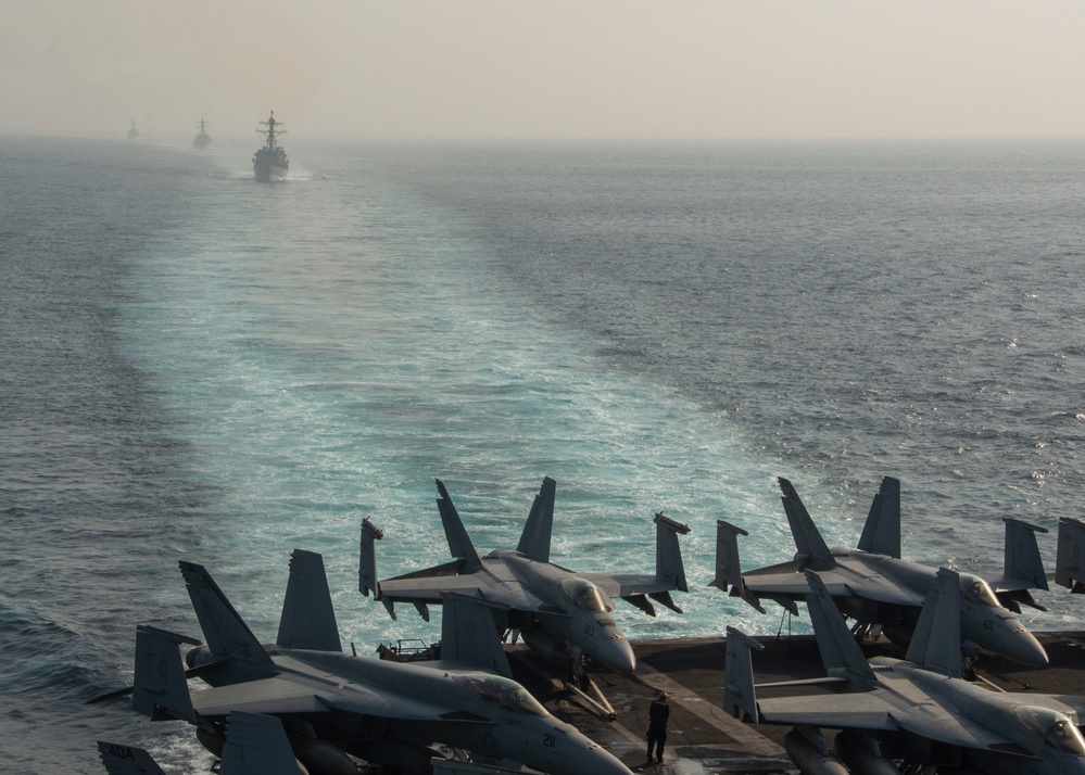 Nimitz Conducts Strait of Hormuz Transit