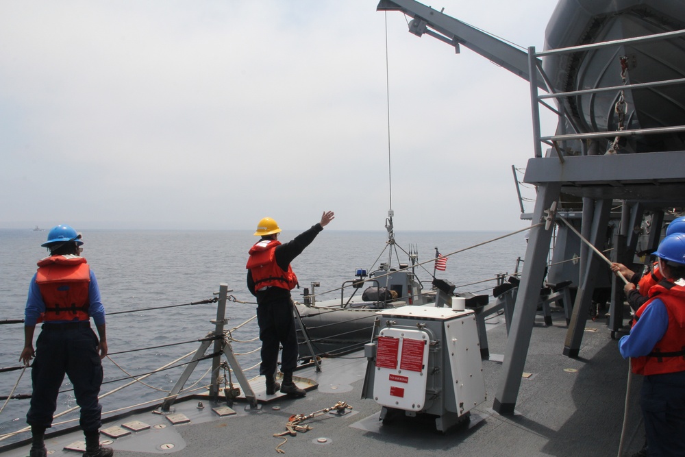 Pinckney conducts routine operations