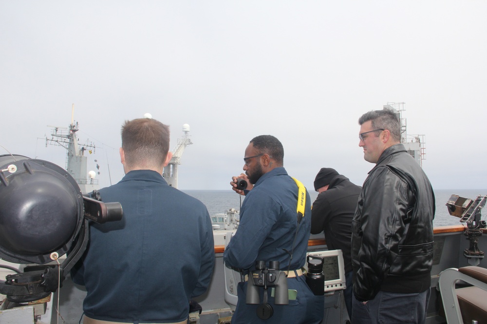Pinckney conducts routine operations