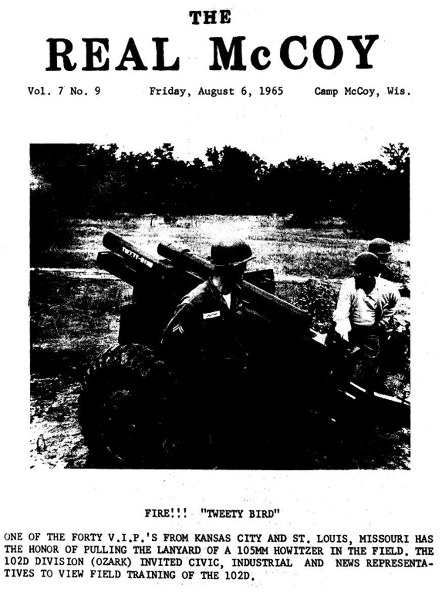 This Month in Fort McCoy History — August