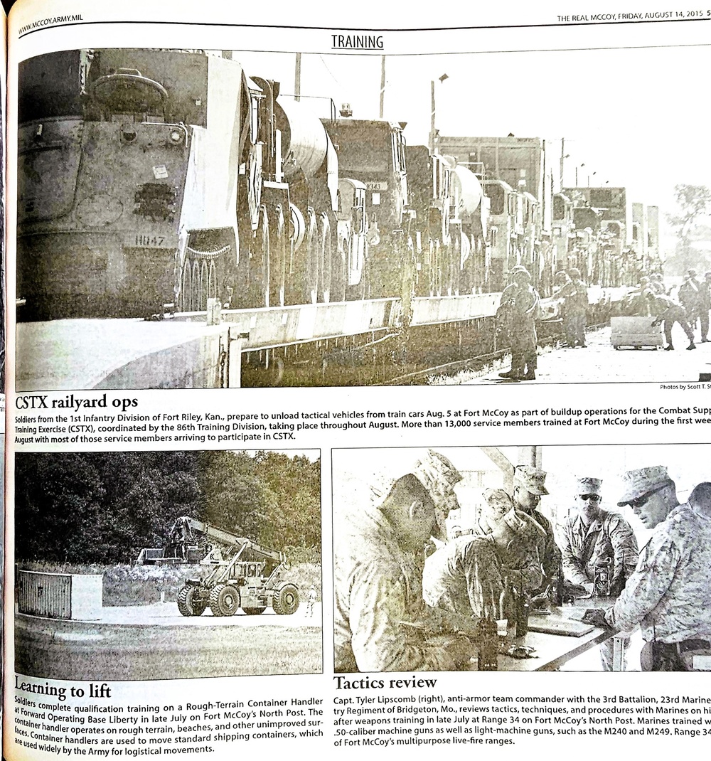This Month in Fort McCoy History — August