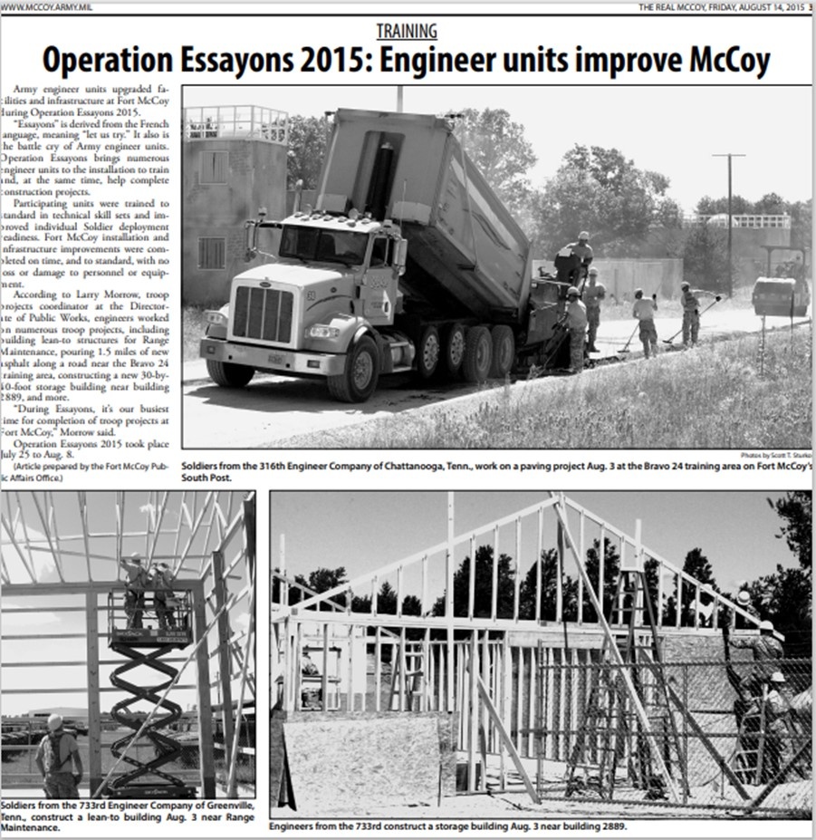 This Month in Fort McCoy History — August
