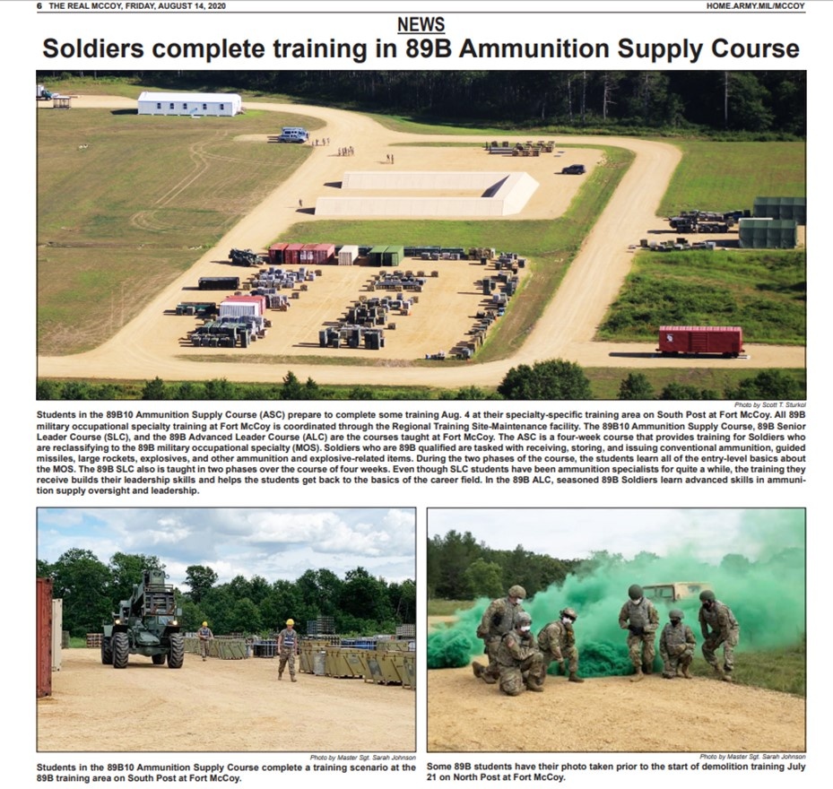 This Month in Fort McCoy History — August