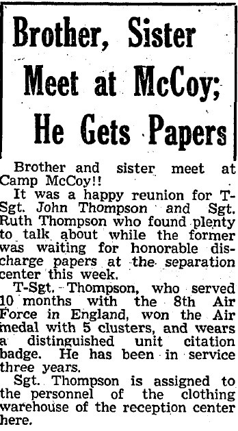 This Month in Fort McCoy History — August