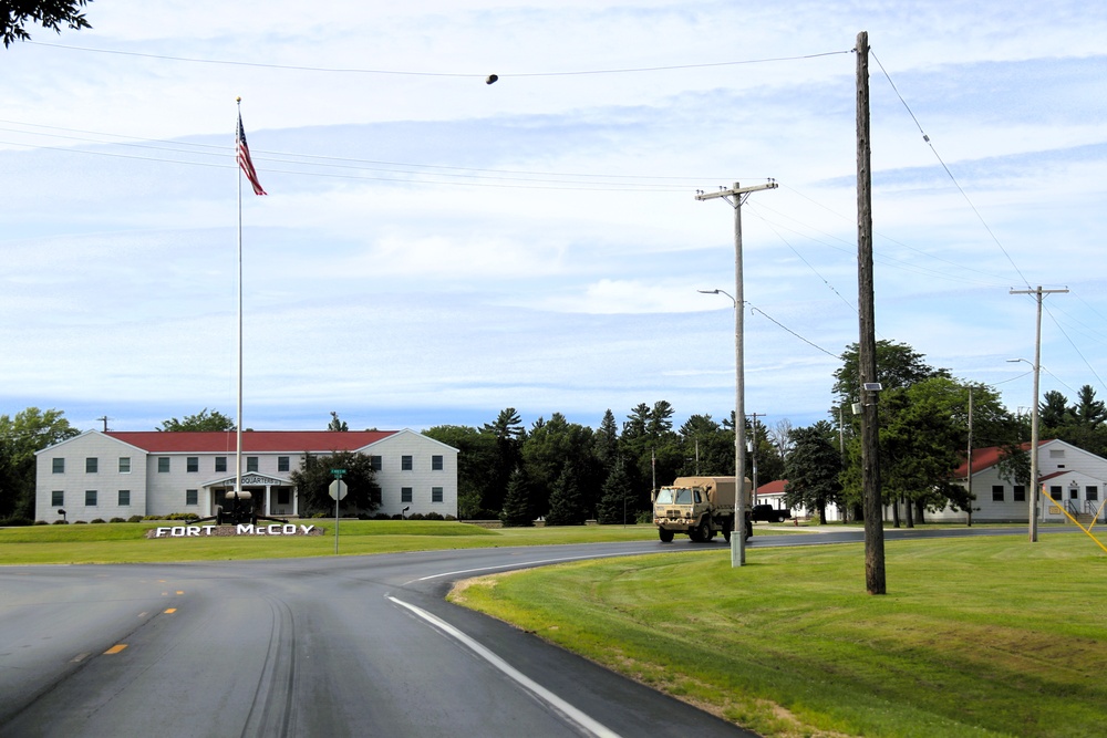 Soldiers from multiple engineer units associated with Army Reserve’s 389th Engineer Battalion train at McCoy in July 2025