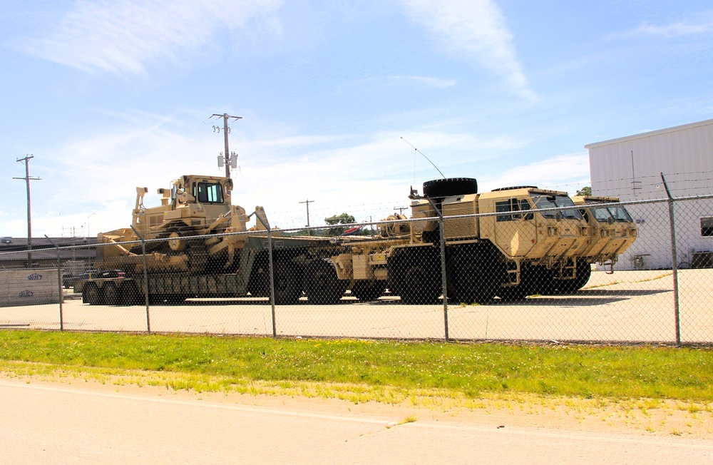 Soldiers from multiple engineer units associated with Army Reserve’s 389th Engineer Battalion train at McCoy in July 2025