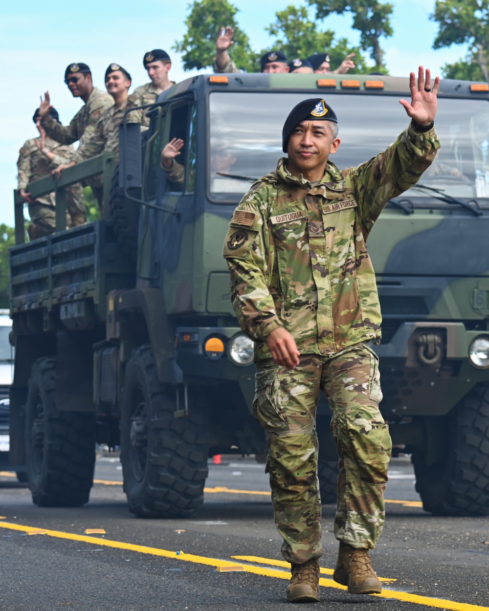 Team Andersen marches, soars in Guam’s 81st Liberty Day celebration