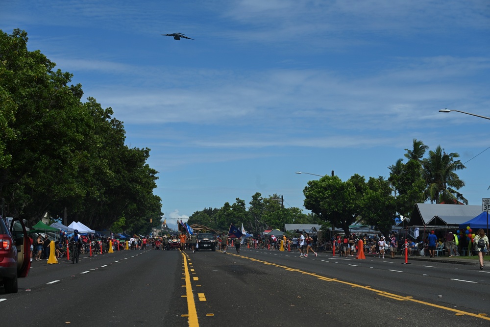 Team Andersen marches, soars in Guam’s 81st Liberty Day celebration