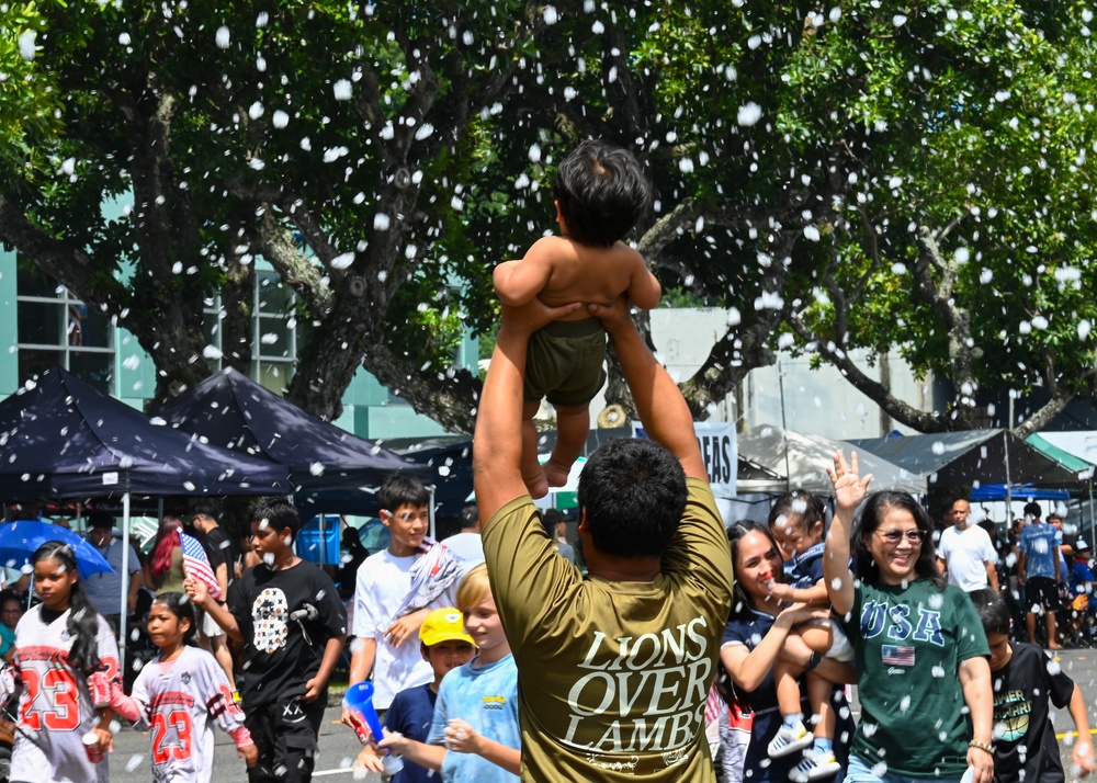 Team Andersen marches, soars in Guam’s 81st Liberty Day celebration