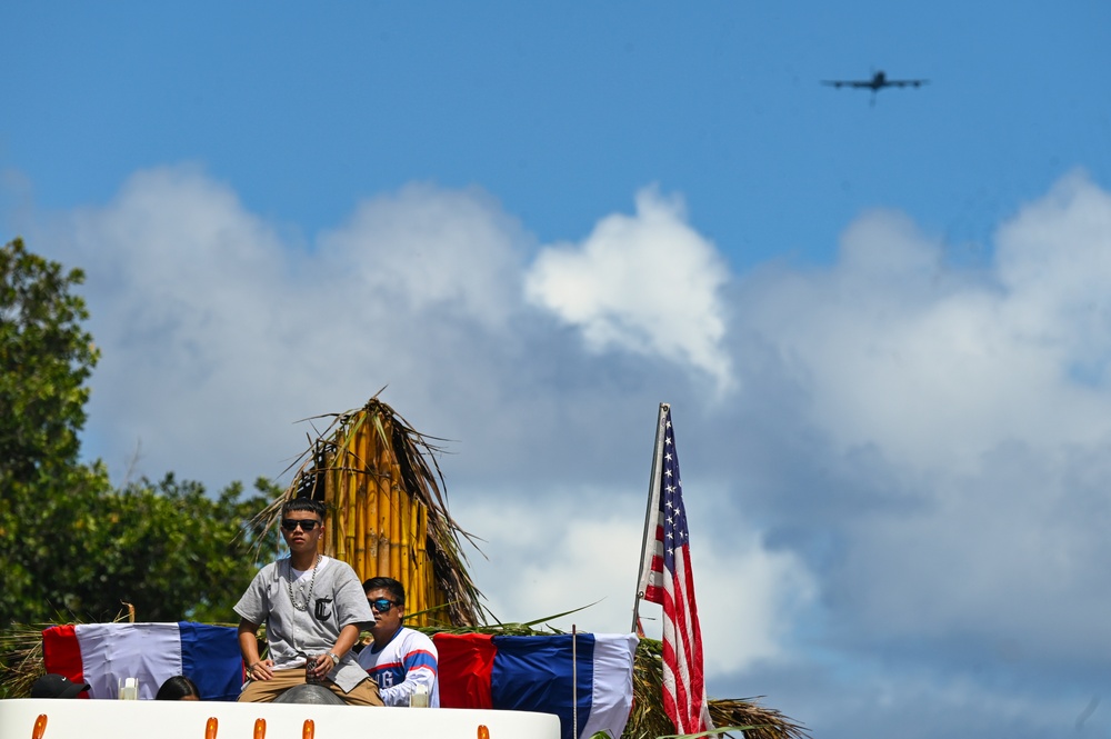 Team Andersen marches, soars in Guam’s 81st Liberty Day celebration