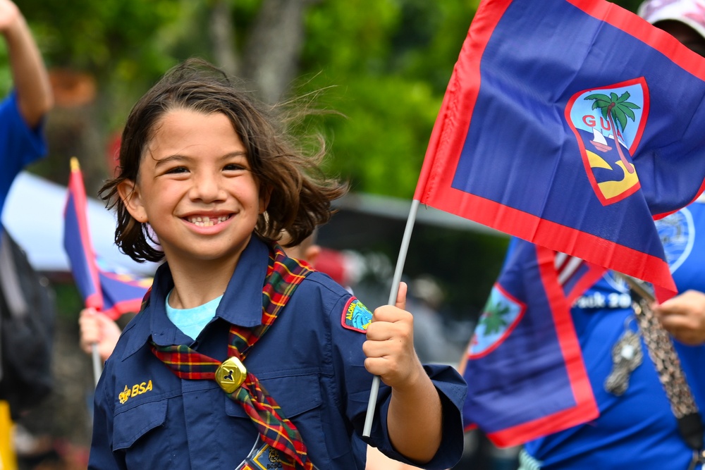 Team Andersen marches, soars in Guam’s 81st Liberty Day celebration