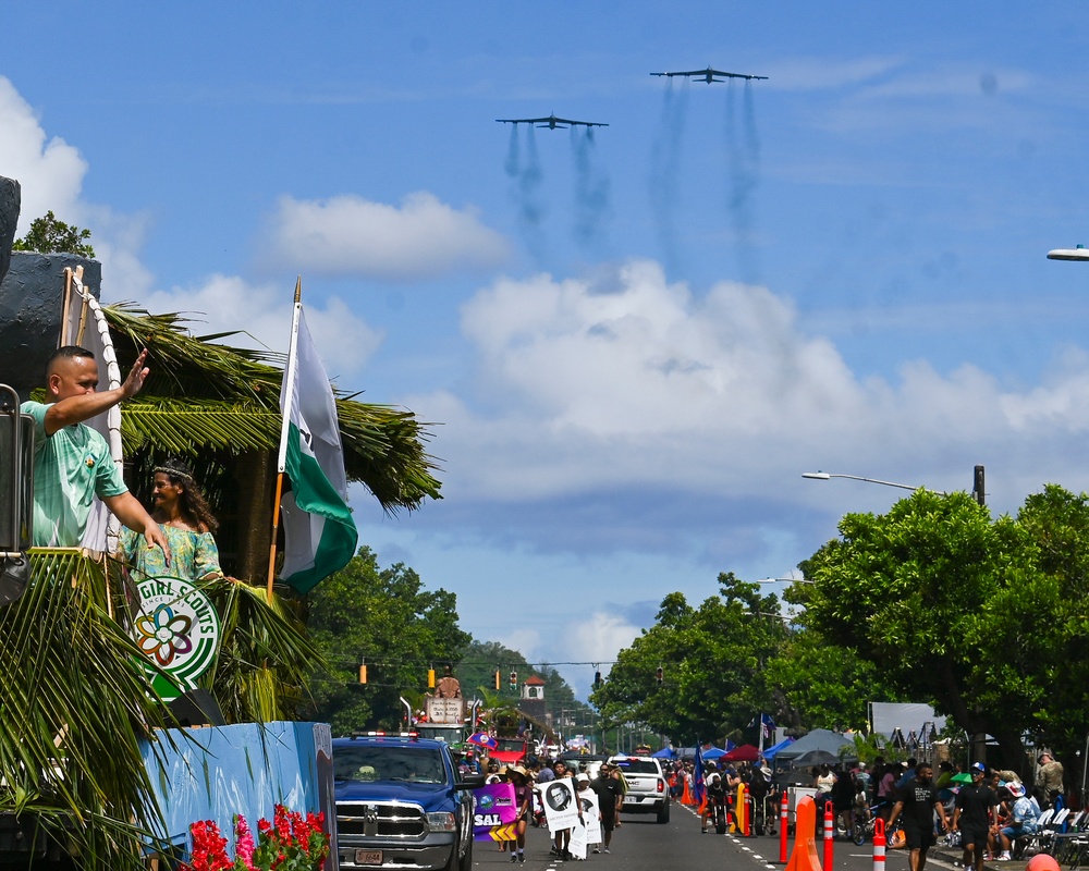 Team Andersen marches, soars in Guam’s 81st Liberty Day celebration