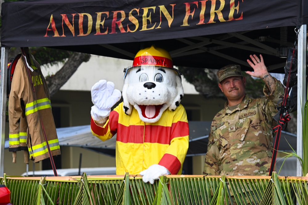 Team Andersen marches, soars in Guam’s 81st Liberty Day celebration