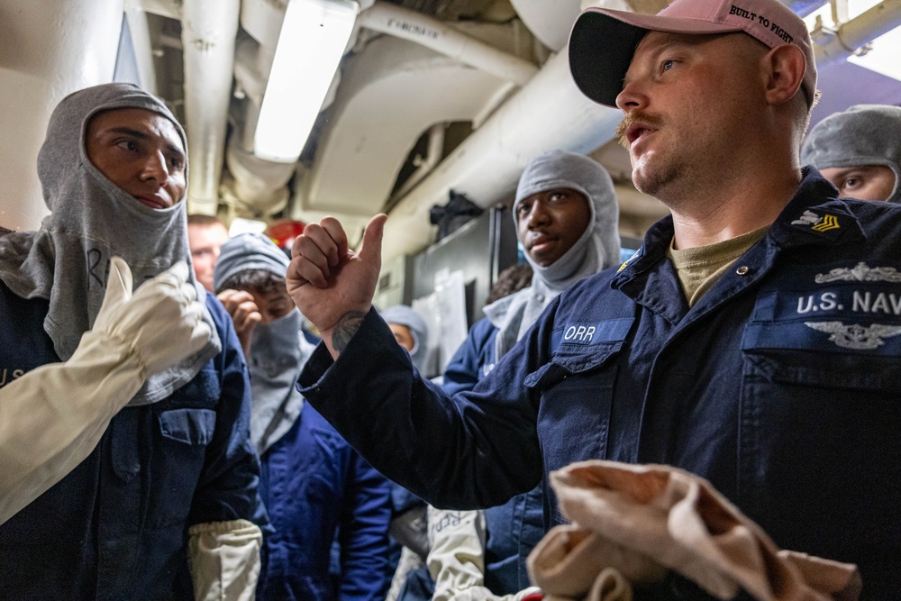 Daily Operations Aboard USS Mahan (DDG 72)